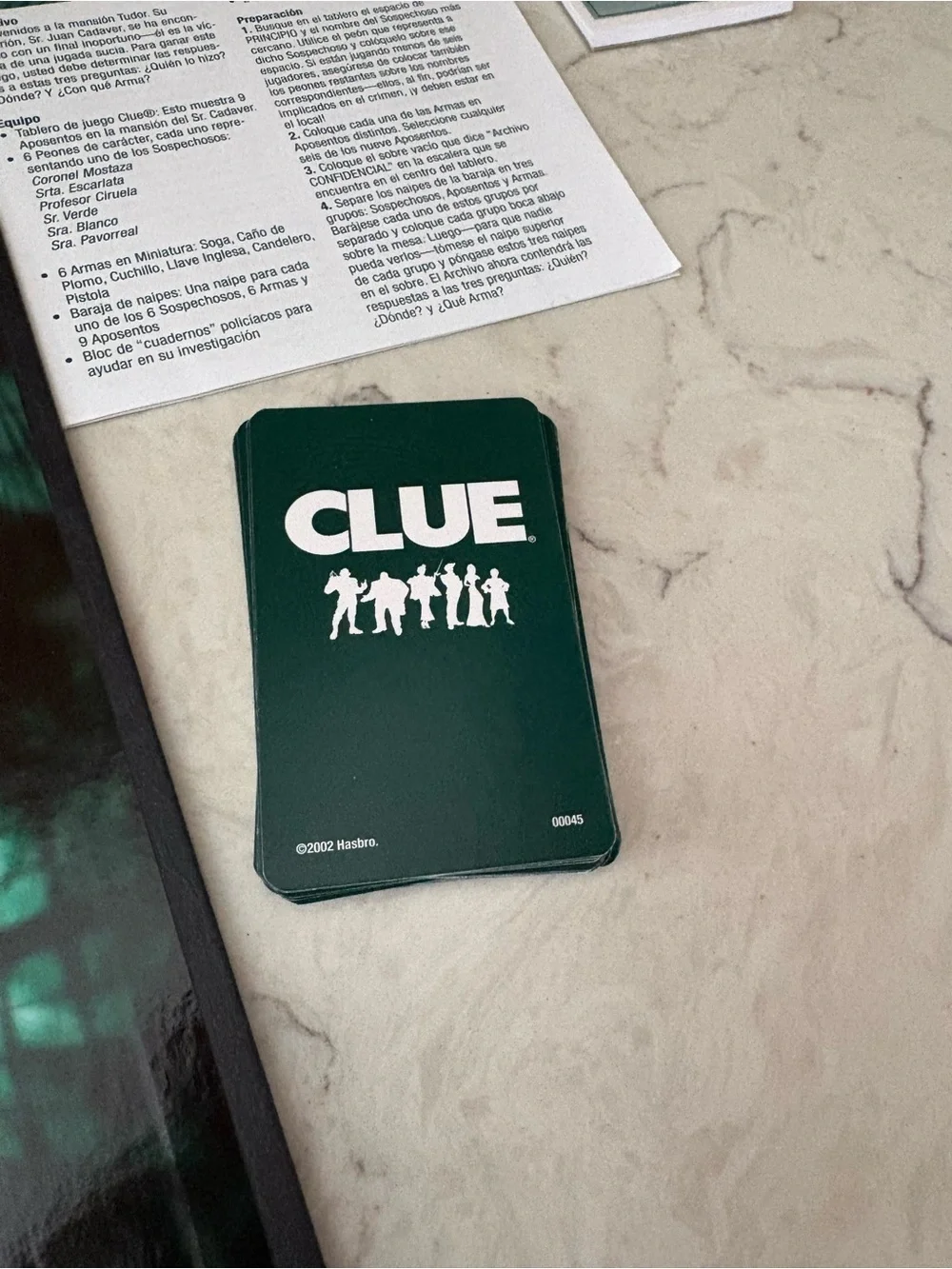 Clue Board Game Parker Brothers Family Mystery Detective Game 100% Complete